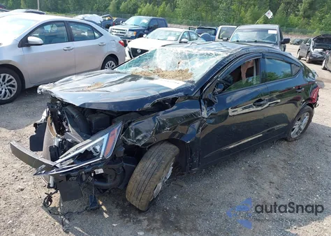 2020 Hyundai Elantra Sel из США, поврежденный, VIN 5NPD84LF5LH628631